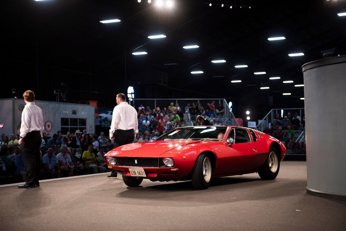 1970 De Tomaso Mangusta by Ghia offered at RM Sotheby’s Auburn Fall live auction 2019